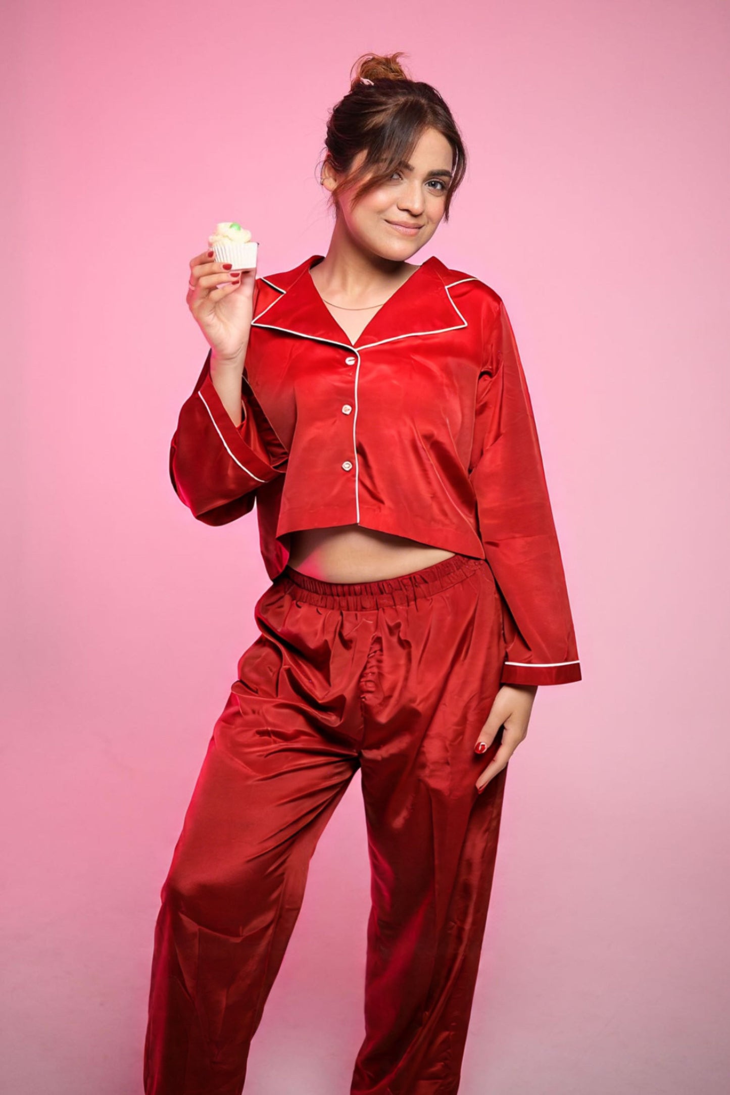 Cloud Nine – Cropped PJ Lounge Set