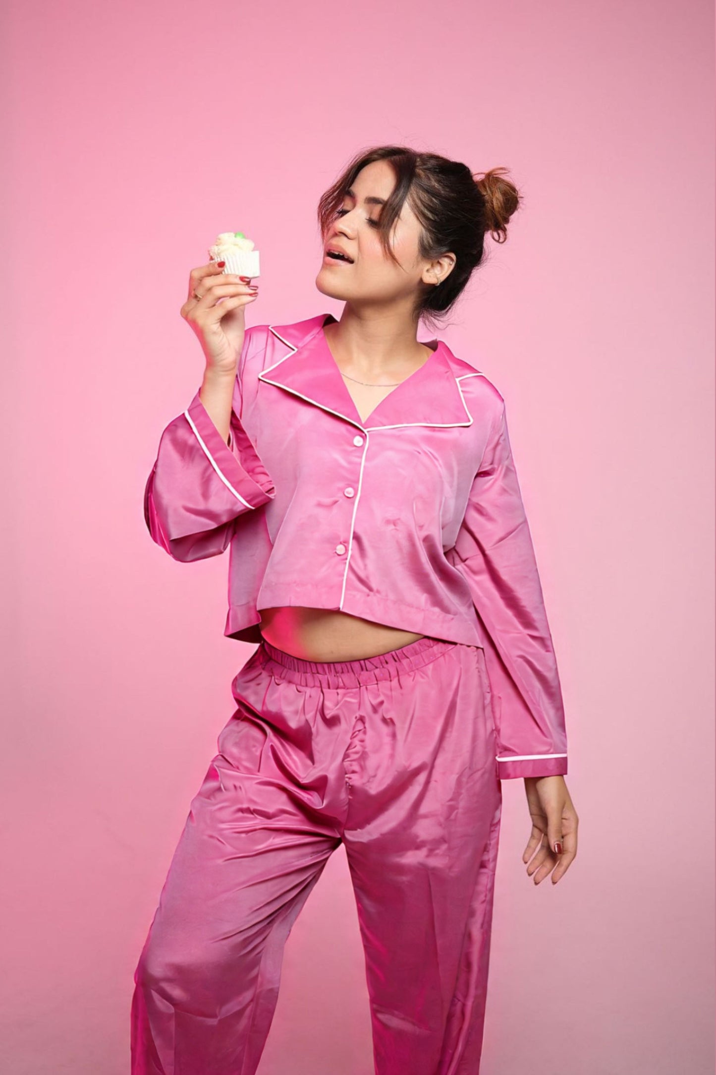 Cloud Nine – Cropped PJ Lounge Set