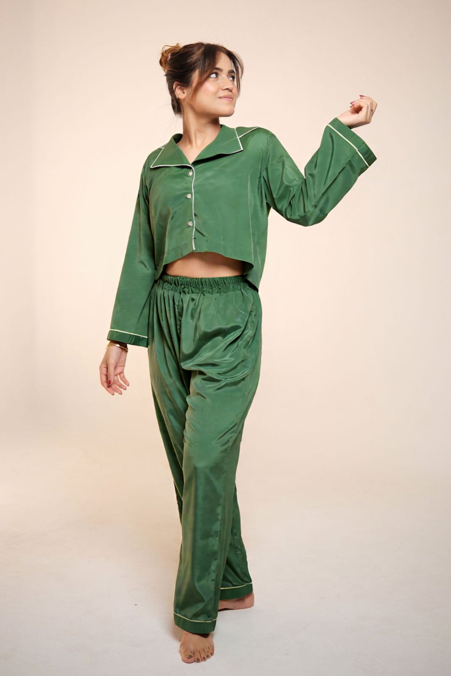 Cloud Nine – Cropped PJ Lounge Set