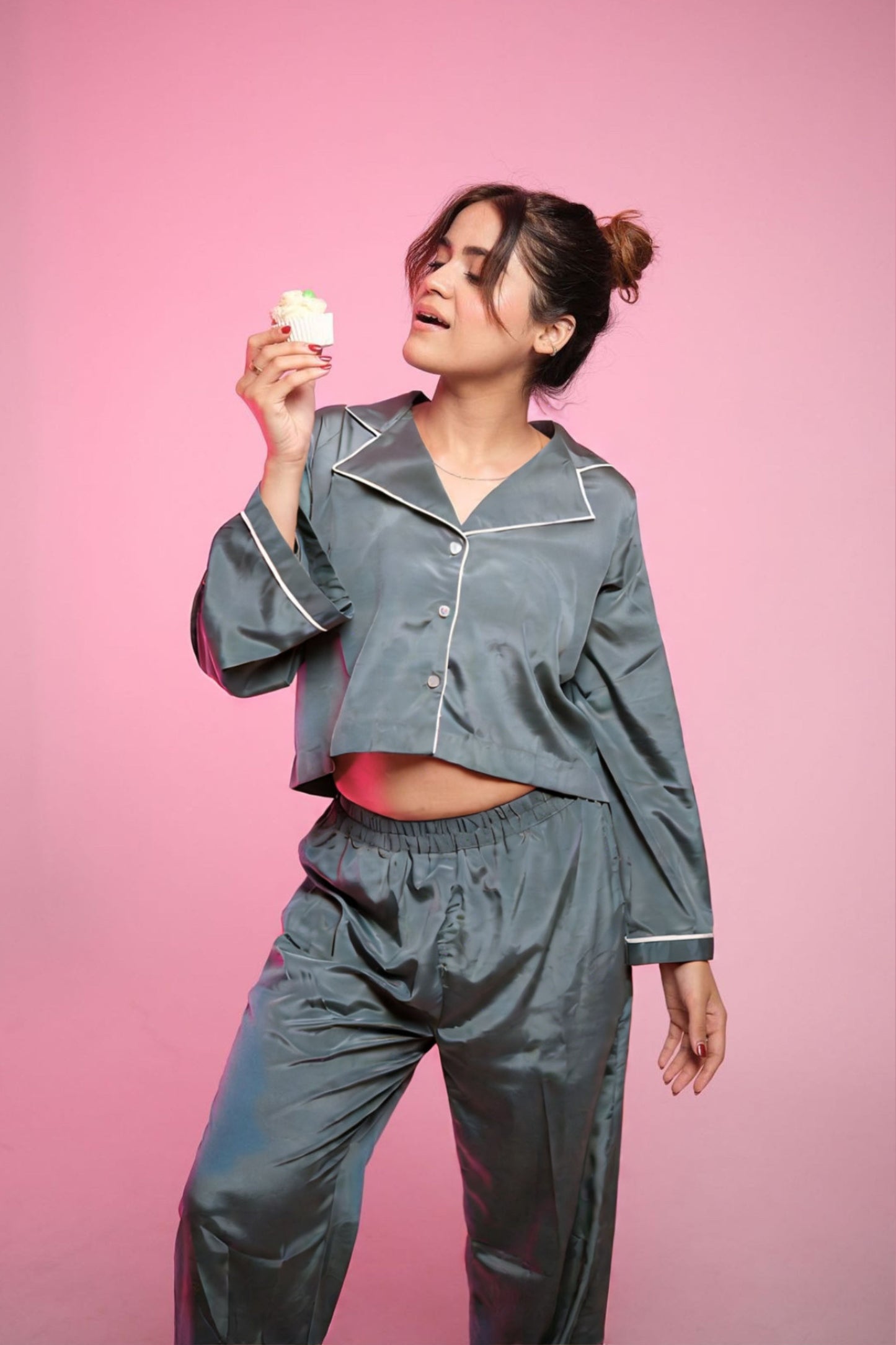 Cloud Nine – Cropped PJ Lounge Set