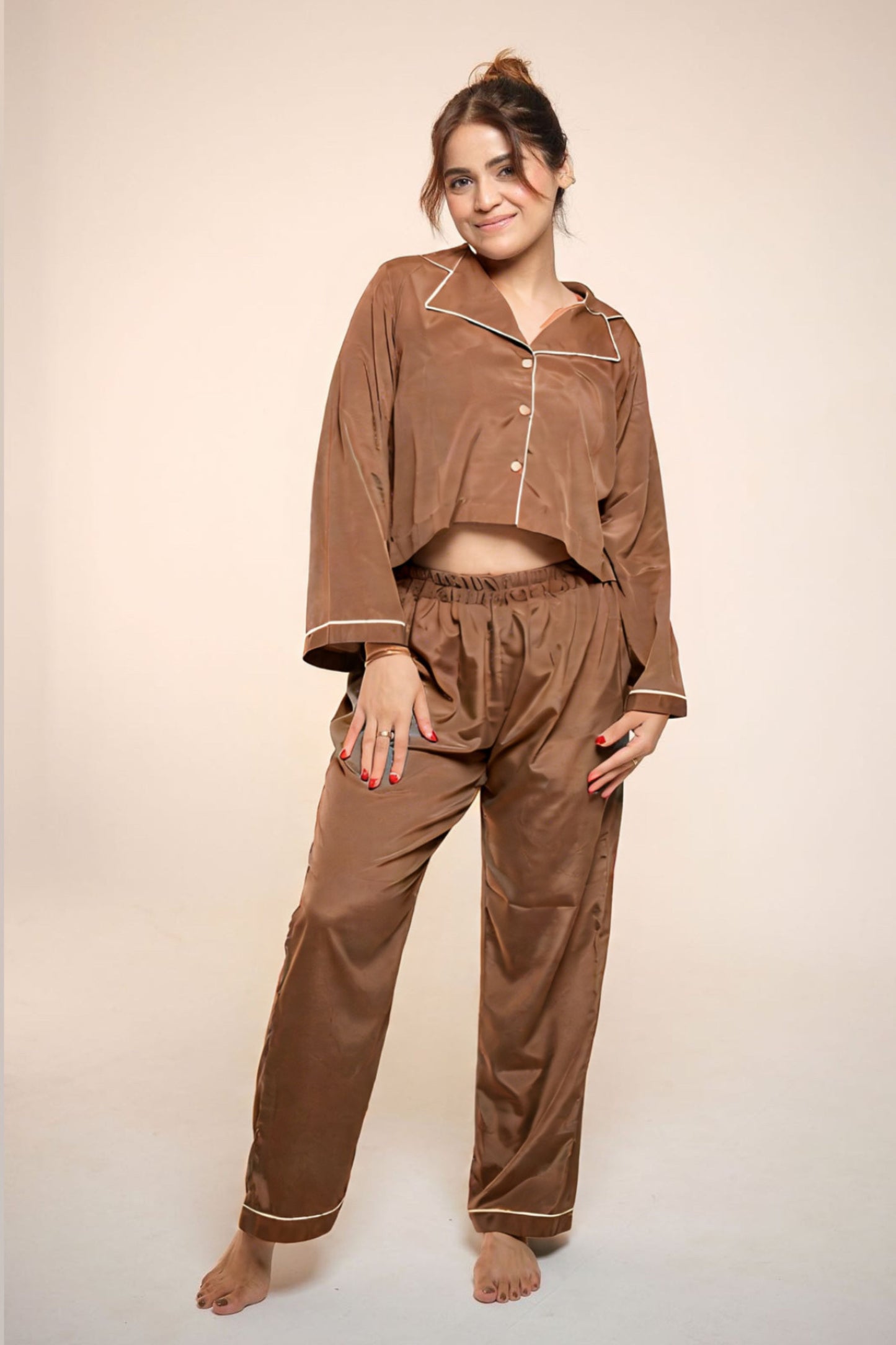 Cloud Nine – Cropped PJ Lounge Set