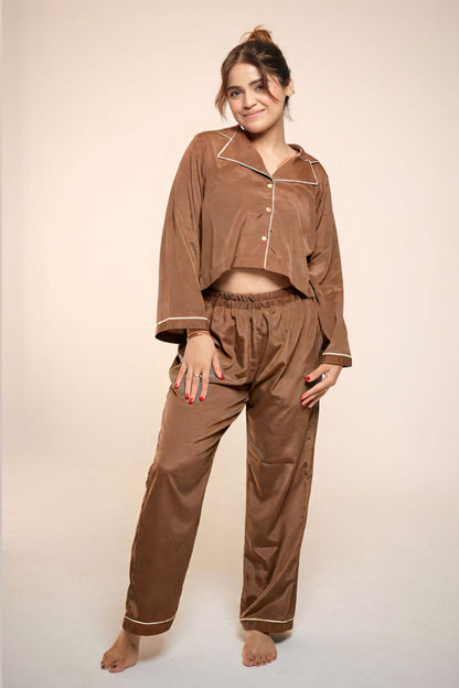 Cloud Nine – Cropped PJ Lounge Set