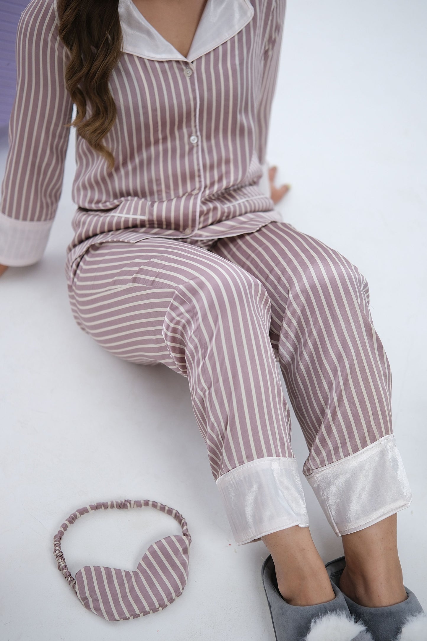 Day Dream – PJ Stripes Lounge Set