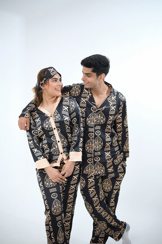 Snooze in Style – Couple Matching Lounge Set