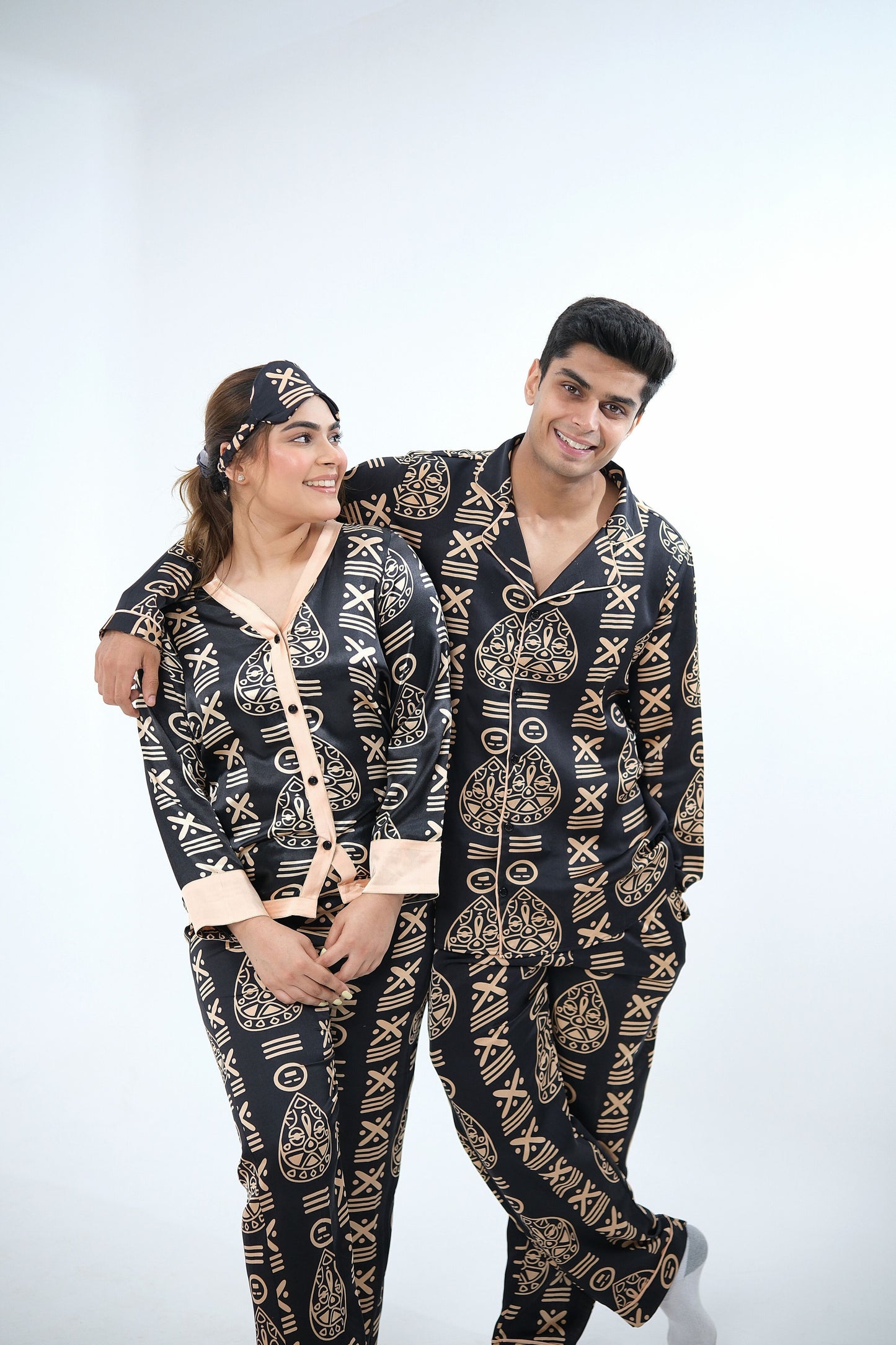 Snooze in Style – Couple Matching Lounge Set