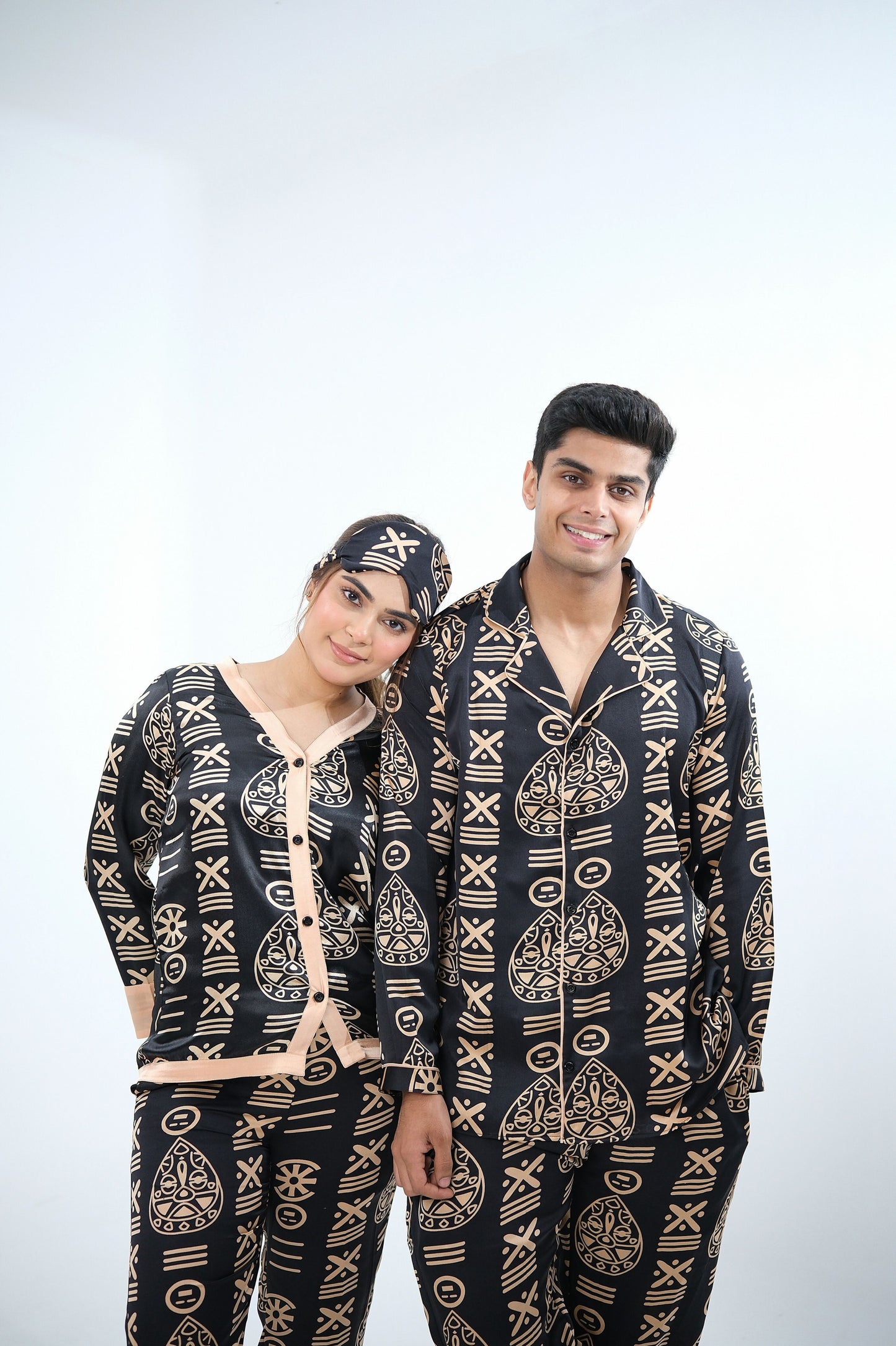 Snooze in Style – Couple Matching Lounge Set