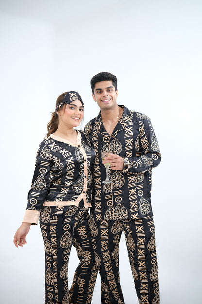 Snooze in Style – Couple Matching Lounge Set