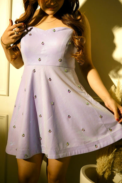 Starlight – Mini Stonework Dress