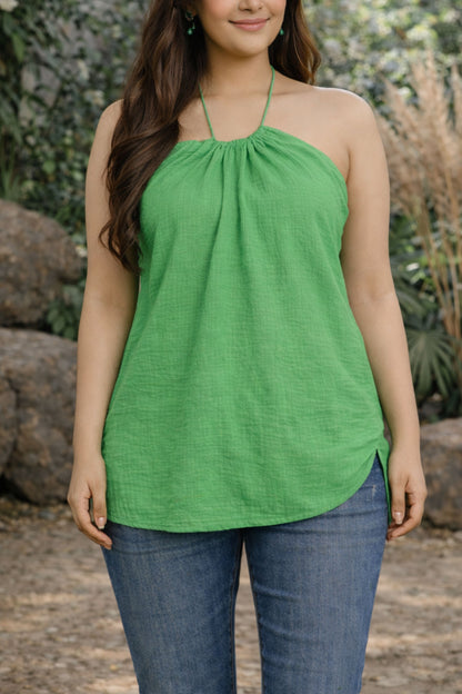 Easy Day – Halter Neck Summer Kurti