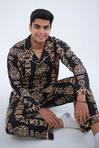 Snooze in Style – Men's PJ Lounge Set
