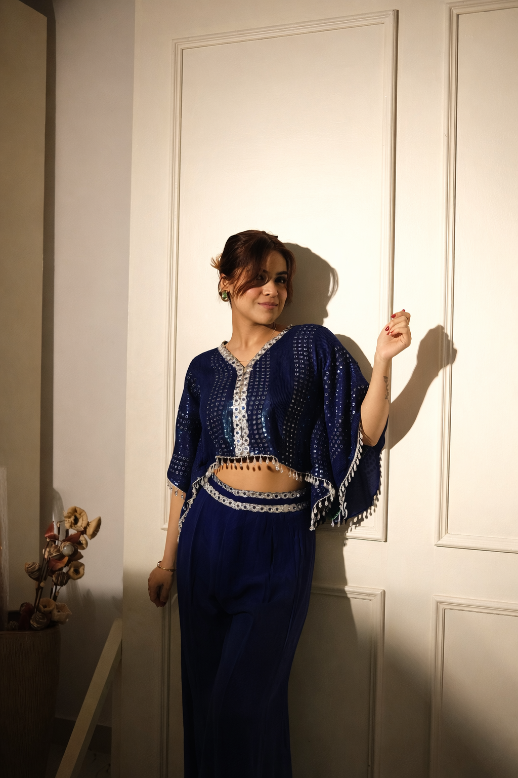 Lime Light – Mirrorwork Fusion Coord Set