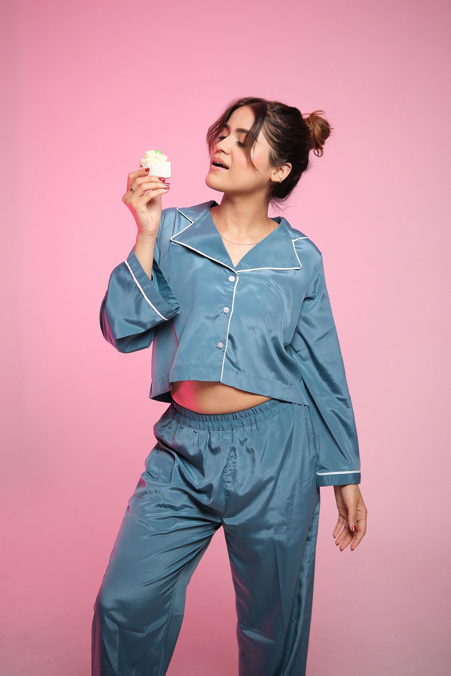 Cloud Nine – Cropped PJ Lounge Set
