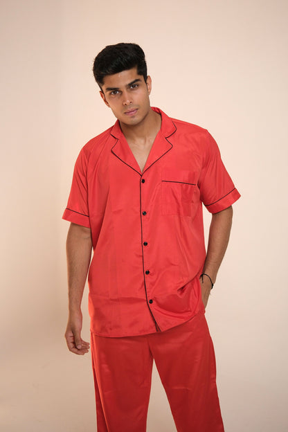 Weekend Vibe – Men's Pajama Lounge Set