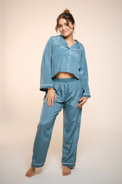Cloud Nine – Cropped PJ Lounge Set
