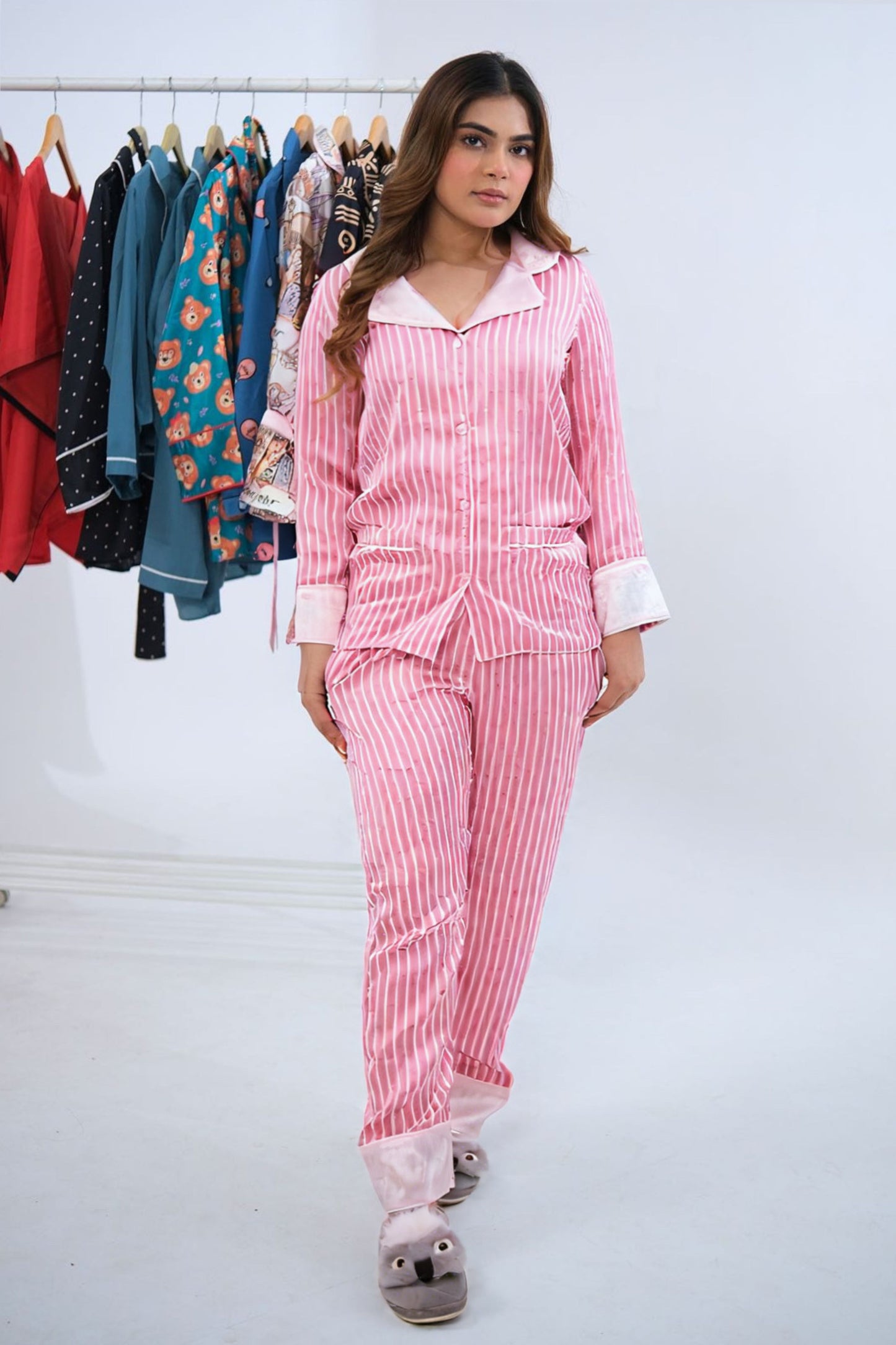 Day Dream – PJ Stripes Lounge Set